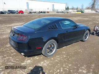 2013 Ford Mustang V6 with VIN 1ZVBP8AM3D5235860, listed as a IAAI auction lot 41778077 with 163,671 mi miles and . Bid and sale history available at DreamBid. Image 4.