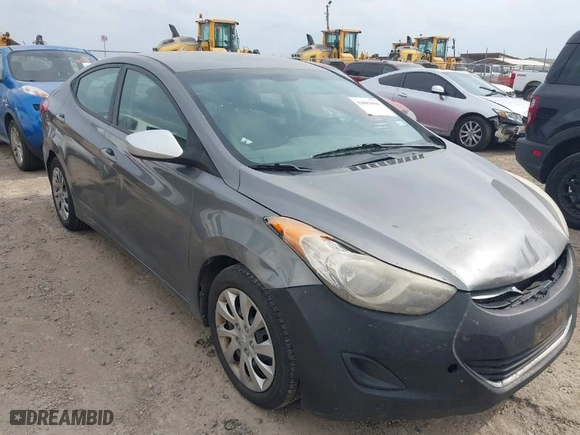2012 Hyundai Elantra GLS with VIN 5NPDH4AE1CH091542, listed as a IAAI auction lot 42083606 with 291,687 mi miles. Bid and sale history available at carsss.com. Image 1.