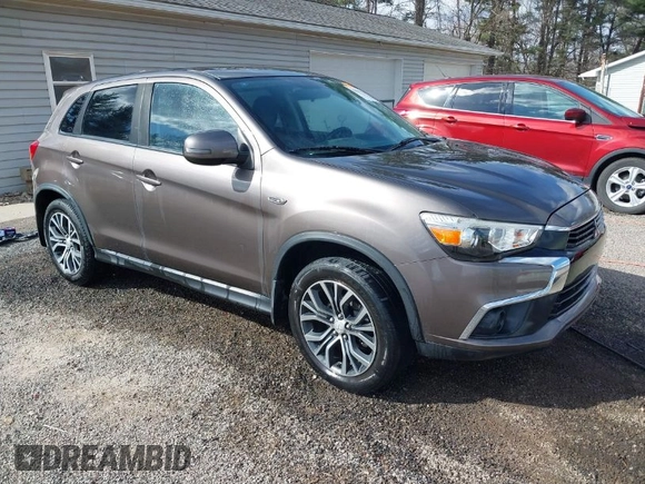 2017 Mitsubishi Outlander ES with VIN JA4AR3AU4HZ051385, listed as a IAAI auction lot 41867525 with 114,795 mi miles and . Bid and sale history available at DreamBid. Image 1.