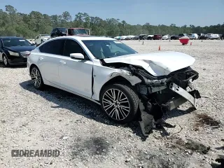 2021 Cadillac CT5 Luxury with VIN 1G6DW5RKXM0112301, listed as a Copart auction lot 52497035 with 69,261 mi miles and Salvage title. Bid and sale history available at DreamBid. Image 14.