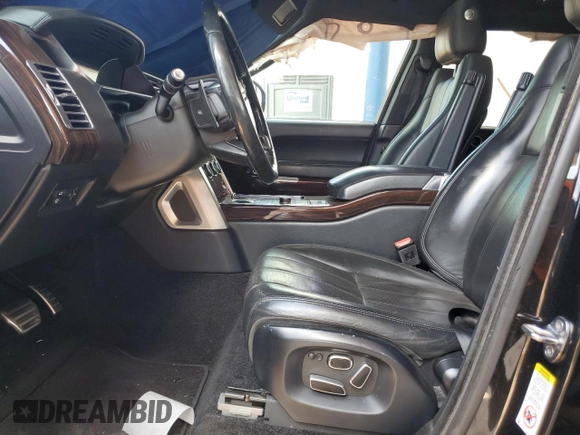 2015 Land Rover Range Rover Supercharged with VIN SALGS2TF9FA211326, listed as a Copart auction lot 59678755 with 97,466 mi miles and Salvage title. Bid and sale history available at DreamBid. Image 7.