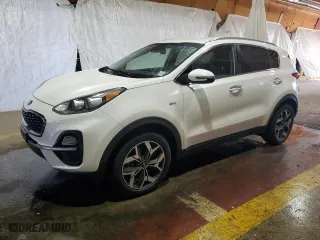 2020 Kia Sportage EX with VIN KNDPNCAC2L7827391, listed as a Copart auction lot 47351485 with 49,707 mi miles and Clean Title. Bid and sale history available at carsss.com. Image 1.