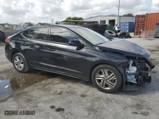 2019 Hyundai Elantra SEL with VIN 5NPD84LFXKH476330, listed as a Copart auction lot 50685455 with 85,365 mi miles and Non Repairable. Bid and sale history available at carsss.com. Image 4.