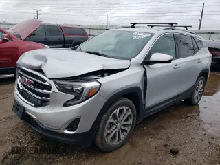 2020 GMC Terrain SLT with VIN 3GKALVEXXLL228680, listed as a Copart auction lot 41473725 with 26,269 mi miles and Salvage Title. Bid and sale history available at carsss.com. Image 1.