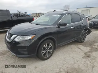 2020 Nissan Rogue S with VIN 5N1AT2MV0LC726307, listed as a Copart auction lot 87031644 with 90,218 mi miles and Salvage Title. Bid and sale history available at carsss.com. Image 1.