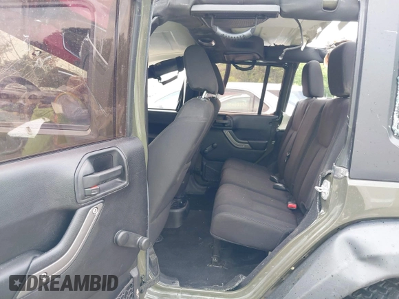 2016 Jeep Wrangler Unlimited Sport with VIN 1C4BJWDG3GL140326, listed as a IAAI auction lot 42385929 with 92,428 mi miles and . Bid and sale history available at DreamBid. Image 8.