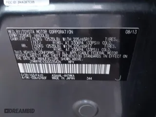 2013 Toyota RAV4 XLE with VIN JTMRFREV2DD035426, listed as a IAAI auction lot 41321574 with 1 mi miles. Bid and sale history available at carsss.com. Image 9.