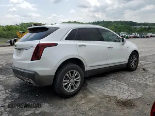 2020 Cadillac XT5 Premium Luxury FWD with VIN 1GYKNCRS5LZ229686, listed as a Copart auction lot 57391915 with 54,491 mi miles and Salvage title. Bid and sale history available at DreamBid. Image 3.