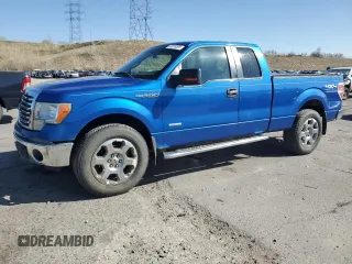 2012 Ford F-150 XL with VIN 1FTFX1ETXCFA28081, listed as a Copart auction lot 53073535 with 203,639 mi miles and Clean Title. Bid and sale history available at carsss.com. Image 1.