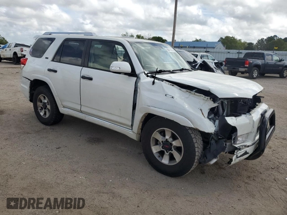 2013 Toyota 4Runner SR5 with VIN JTEZU5JR8D5062076, listed as a Copart auction lot 50718195 with 76,226 mi miles and Salvage Title. Bid and sale history available at DreamBid. Image 4.
