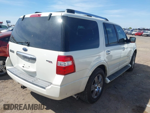 2008 Ford Expedition Limited z VIN 1FMFU19568LA06913, wystawiony jako IAAI lot #42324971 z przebiegiem 154 271 mil mil oraz . Historia ofert i sprzedaży dostępna na DreamBid. Obrazek 4.