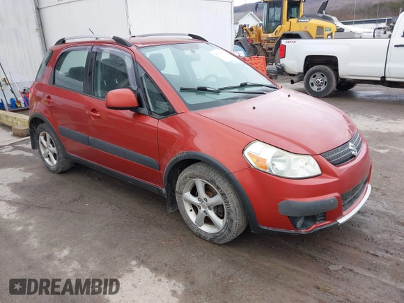 2007 Suzuki SX4 Touring AWD with VIN JS2YB417775101751, listed as a IAAI auction lot 41706877 with 84,482 mi miles and . Bid and sale history available at carsss.com. Image 1.