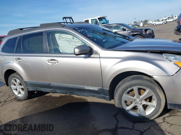 2014 Subaru Outback Limited with VIN 4S4BRBLC7E3325536, listed as a IAAI auction lot 41209727 with 128,758 mi miles and . Bid and sale history available at DreamBid. Image 13.