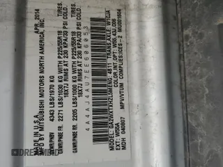 2014 Mitsubishi Outlander Sport GT с VIN 4A4AJ4AU7EE606053, выставлен на аукционе Copart как лот 60690515 с пробегом 245 026 миль миль и Чистый • Clean title. История ставок и продаж доступна на DreamBid. Изображение 13.