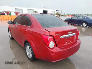 2015 Chevrolet Sonic LT with VIN 1G1JC5SH3F4155132, listed as a IAAI auction lot 42124932 with 196,740 mi miles and . Bid and sale history available at DreamBid. Image 3.