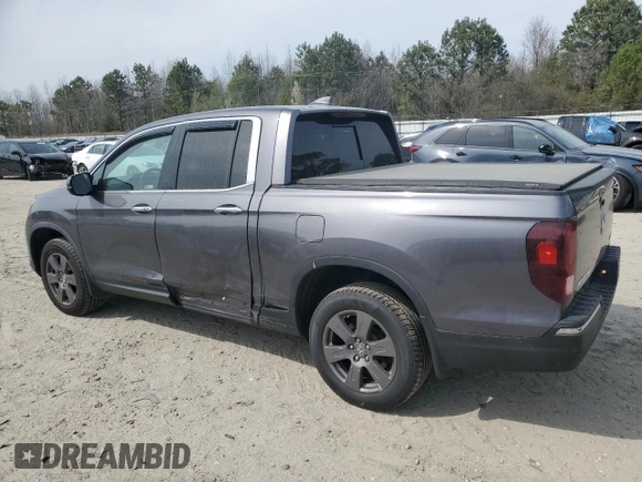 2020 Honda Ridgeline RTL-E z VIN 5FPYK3F73LB004981, wystawiony jako Copart lot #50345285 z przebiegiem 76 547 mil mil oraz Szkoda całkowita • Salvage title. Historia ofert i sprzedaży dostępna na DreamBid. Obrazek 2.