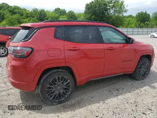 2023 Jeep Compass (RED) Edition с VIN 3C4NJDCN7PT500848, выставлен на аукционе Copart как лот 54476355 с пробегом 25 123 миль миль и Списание • Salvage title. История ставок и продаж доступна на DreamBid. Изображение 3.