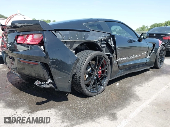 2017 Chevrolet Corvette Grand Sport 3LT z VIN 1G1YZ2D71H5110106, wystawiony jako IAAI lot #42064252 z przebiegiem 49 406 mil mil oraz . Historia ofert i sprzedaży dostępna na DreamBid. Obrazek 4.