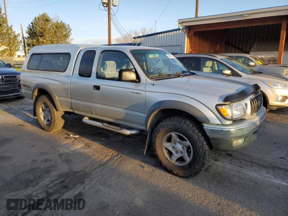 2002 Toyota Tacoma z VIN 5TEWN72N32Z087330, wystawiony jako Copart lot #48805095 z przebiegiem Nie podano mil oraz Szkoda całkowita • Salvage title. Historia ofert i sprzedaży dostępna na DreamBid. Obrazek 4.