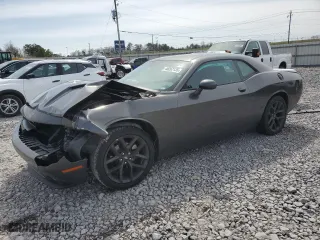 2023 Dodge Challenger SXT with VIN 2C3CDZAG0PH571032, listed as a Copart auction lot 48262135 with 32,635 mi miles and Salvage Title. Bid and sale history available at carsss.com. Image 1.