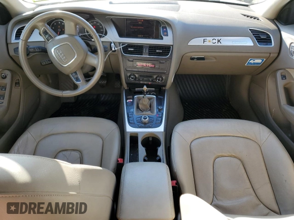 2010 Audi A4 2.0T Premium Plus with VIN WAUHFAFL3AN069078, listed as a Copart auction lot 73668234 with 232,679 mi miles and Salvage Title. Bid and sale history available at carsss.com. Image 8.