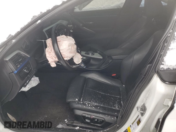 2015 BMW 4 Series 435i xDrive with VIN WBA4B3C58FGV48717, listed as a Copart auction lot 87610535 with 134,623 mi miles and Salvage Title. Bid and sale history available at DreamBid. Image 7.