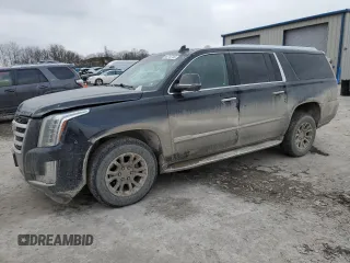 2018 Cadillac Escalade ESV Premium Luxury with VIN 1GYS4JKJ8JR234743, listed as a Copart auction lot 88716745 with 184,310 mi miles and Salvage title. Bid and sale history available at DreamBid. Image 1.