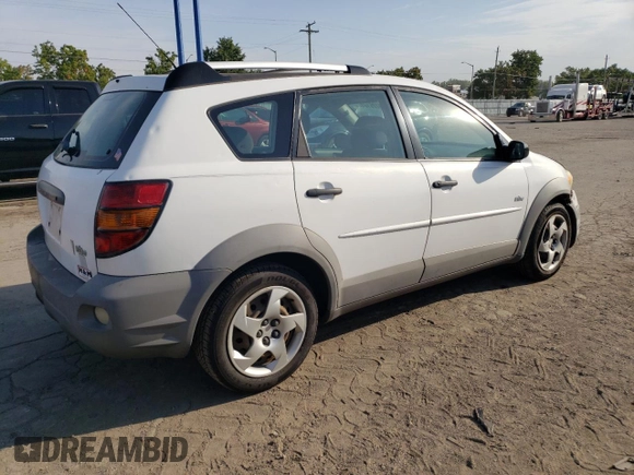2003 Pontiac Vibe with VIN 5Y2SL62813Z478613, listed as a Copart auction lot 74225164 with 115,390 mi miles and Salvage Title. Bid and sale history available at carsss.com. Image 3.
