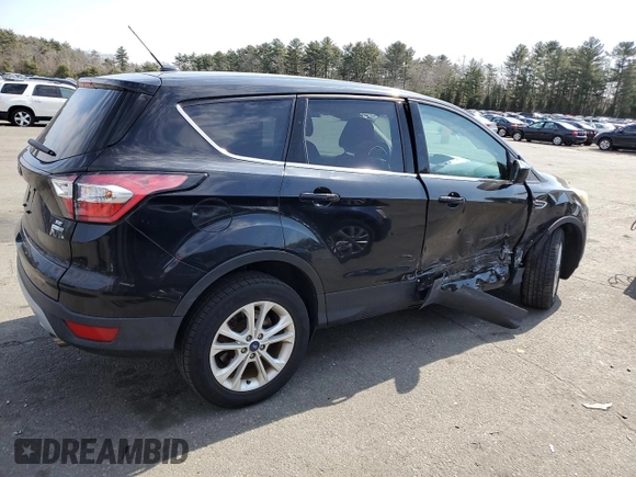 2017 Ford Escape SE with VIN 1FMCU9GD6HUD14508, listed as a Copart auction lot 49112575 with 77,668 mi miles and Salvage Title. Bid and sale history available at DreamBid. Image 3.