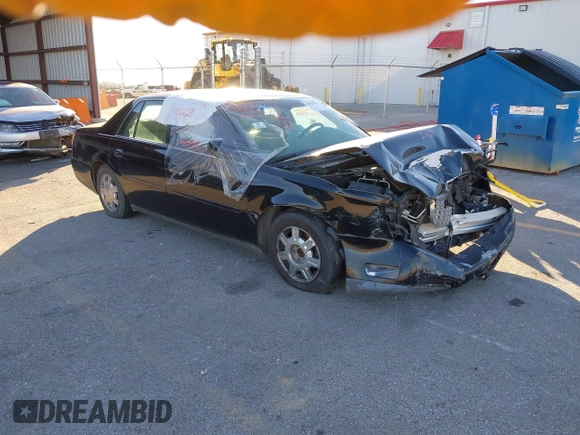 2005 Cadillac DeVille with VIN 1G6KD54Y05U152924, listed as a IAAI auction lot 41025529 with 1 mi miles. Bid and sale history available at carsss.com. Image 1.