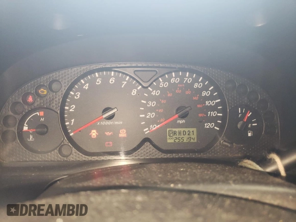 2001 Mazda Tribute LX with VIN 4F2CU08141KM65160, listed as a Copart auction lot 60895624 with 255,194 mi miles and Salvage Title. Bid and sale history available at DreamBid. Image 9.