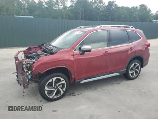 2024 Subaru Forester Touring with VIN JF2SKAMC2RH417214, listed as a Copart auction lot 59311855 with 25,261 mi miles and Salvage title. Bid and sale history available at DreamBid. Image 1.