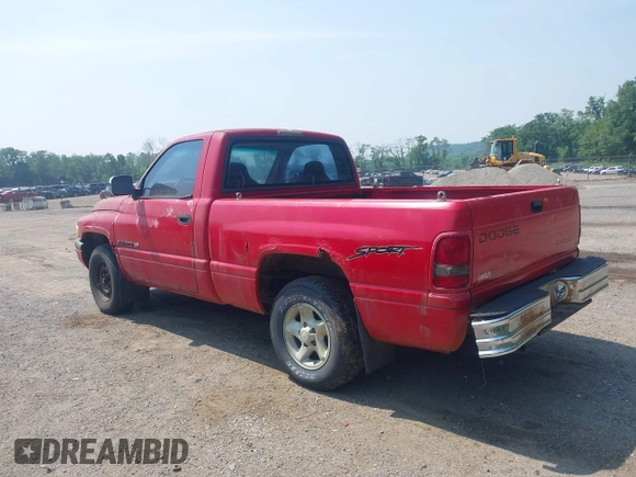 1996 Dodge 1500 z VIN 1B7HC16Y9TJ117863, wystawiony jako IAAI lot #42491484 z przebiegiem 119 793 mil mil oraz . Historia ofert i sprzedaży dostępna na DreamBid. Obrazek 3.