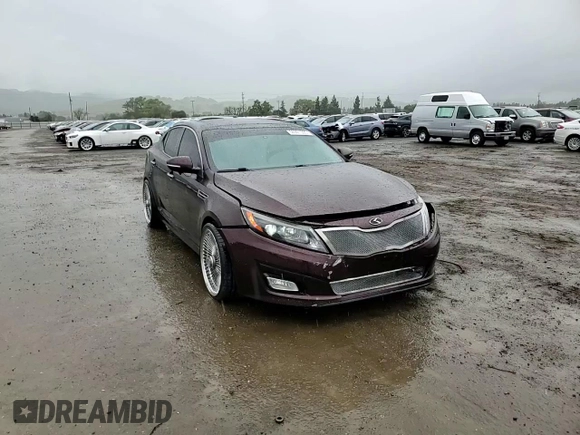 2014 Kia Optima EX with VIN 5XXGN4A79EG329448, listed as a Copart auction lot 50991095 with 103,879 mi miles and Salvage Title. Bid and sale history available at carsss.com. Image 11.