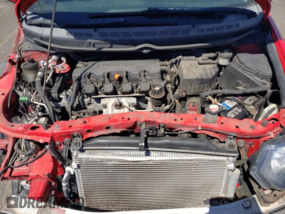 2008 Honda Civic Cpe EX with VIN 2HGFG12848H557615, listed as a Copart auction lot 70047284 with 137,461 mi miles and Salvage Title. Bid and sale history available at carsss.com. Image 11.