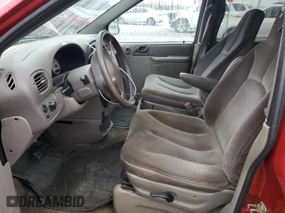 2002 Dodge Caravan SE with VIN 1B4GP24342B644602, listed as a Copart auction lot 84796844 with 216,626 mi miles and Salvage Title. Bid and sale history available at carsss.com. Image 7.