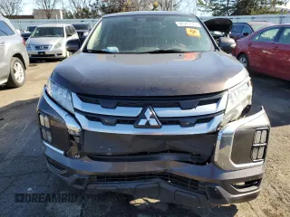 2022 Mitsubishi Outlander SE with VIN JA4APVAU2NU007556, listed as a Copart auction lot 88945175 with 108,511 mi miles and Salvage title. Bid and sale history available at DreamBid. Image 5.