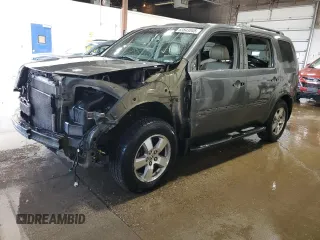 2009 Honda Pilot EX-L with VIN 5FNYF48569B001936, listed as a Copart auction lot 63843045 with 200,492 mi miles and Salvage title. Bid and sale history available at DreamBid. Image 1.