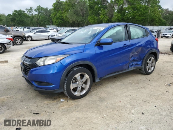 2018 Honda HR-V LX with VIN 3CZRU6H34JG716209, listed as a Copart auction lot 51425185 with 88,206 mi miles and Salvage Title. Bid and sale history available at carsss.com. Image 1.