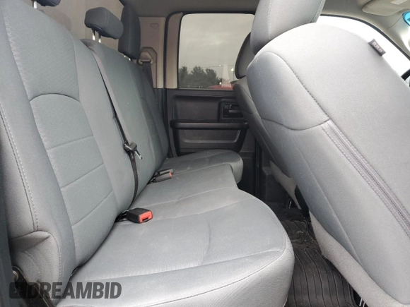 2018 Ram 1500 Express with VIN 1C6RR7FG9JS221779, listed as a Copart auction lot 85546044 with 97,391 mi miles and Salvage Title. Bid and sale history available at carsss.com. Image 10.