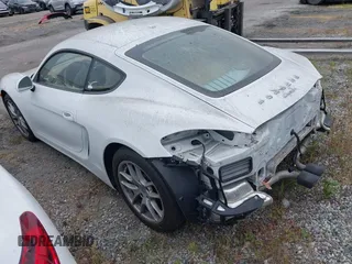 2016 Porsche Cayman with VIN WP0AA2A89GK171748, listed as a IAAI auction lot 41784245 with 70,686 mi miles and . Bid and sale history available at DreamBid. Image 3.
