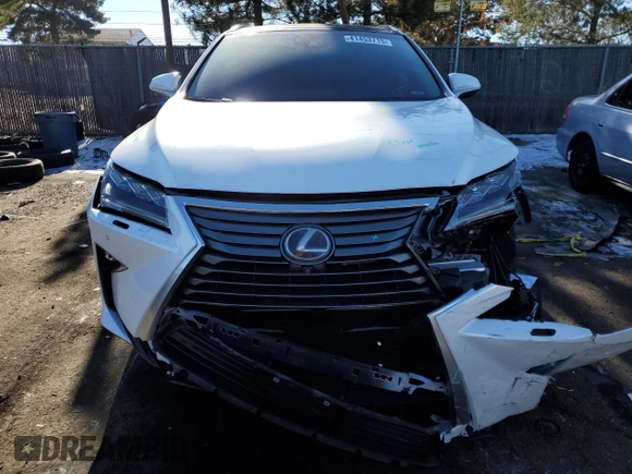 2017 Lexus RX with VIN 2T2BGMCA5HC017356, listed as a Copart auction lot 41453715 with 56,213 mi miles and Salvage Title. Bid and sale history available at carsss.com. Image 5.