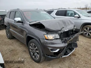 2018 Jeep Grand Cherokee Limited with VIN 1C4RJFBG9JC165112, listed as a Copart auction lot 43001824 with 71,763 mi miles and Salvage Title. Bid and sale history available at carsss.com. Image 4.