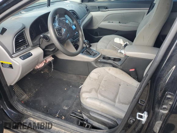 2017 Hyundai Elantra Limited with VIN 5NPD84LF4HH030635, listed as a Copart auction lot 54100925 with Not Provided miles and Clean Title. Bid and sale history available at DreamBid. Image 7.