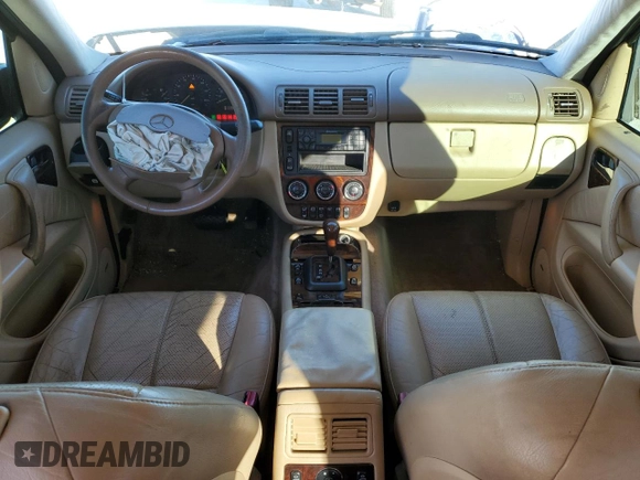 2002 Mercedes-Benz M-Class with VIN 4JGAB75E82A337603, listed as a Copart auction lot 44125814 with 206,577 mi miles and Non Repairable. Bid and sale history available at carsss.com. Image 8.