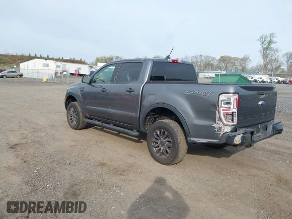 2021 Ford Ranger XL with VIN 1FTER4FH9MLD84655, listed as a IAAI auction lot 42054077 with 137,605 mi miles and . Bid and sale history available at DreamBid. Image 3.