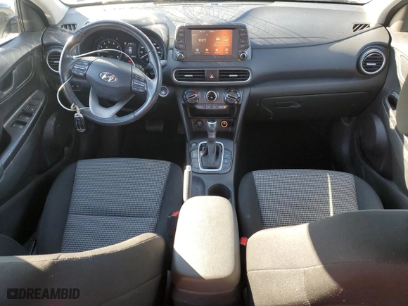 2021 Hyundai Kona SEL with VIN KM8K22AA8MU615752, listed as a Copart auction lot 84789404 with 80,509 mi miles and Salvage Title. Bid and sale history available at carsss.com. Image 8.