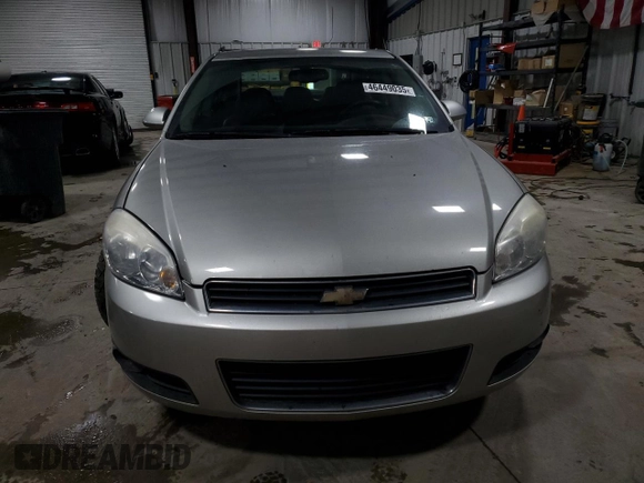 2007 Chevrolet Impala LTZ with VIN 2G1WU58R479277399, listed as a Copart auction lot 46449035 with 143,095 mi miles and Salvage Title. Bid and sale history available at DreamBid. Image 5.