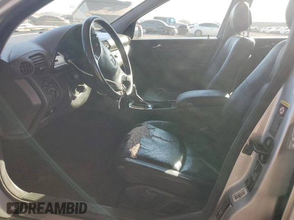 2004 Mercedes-Benz C 240 with VIN WDBRH61J64F464874, listed as a Copart auction lot 65477264 with 184,239 mi miles and Salvage title. Bid and sale history available at DreamBid. Image 7.