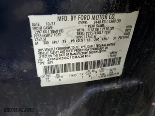 2012 Ford Edge SE with VIN 2FMDK3GC1CBA30183, listed as a Copart auction lot 54426745 with 221,020 mi miles and Clean Title. Bid and sale history available at carsss.com. Image 12.